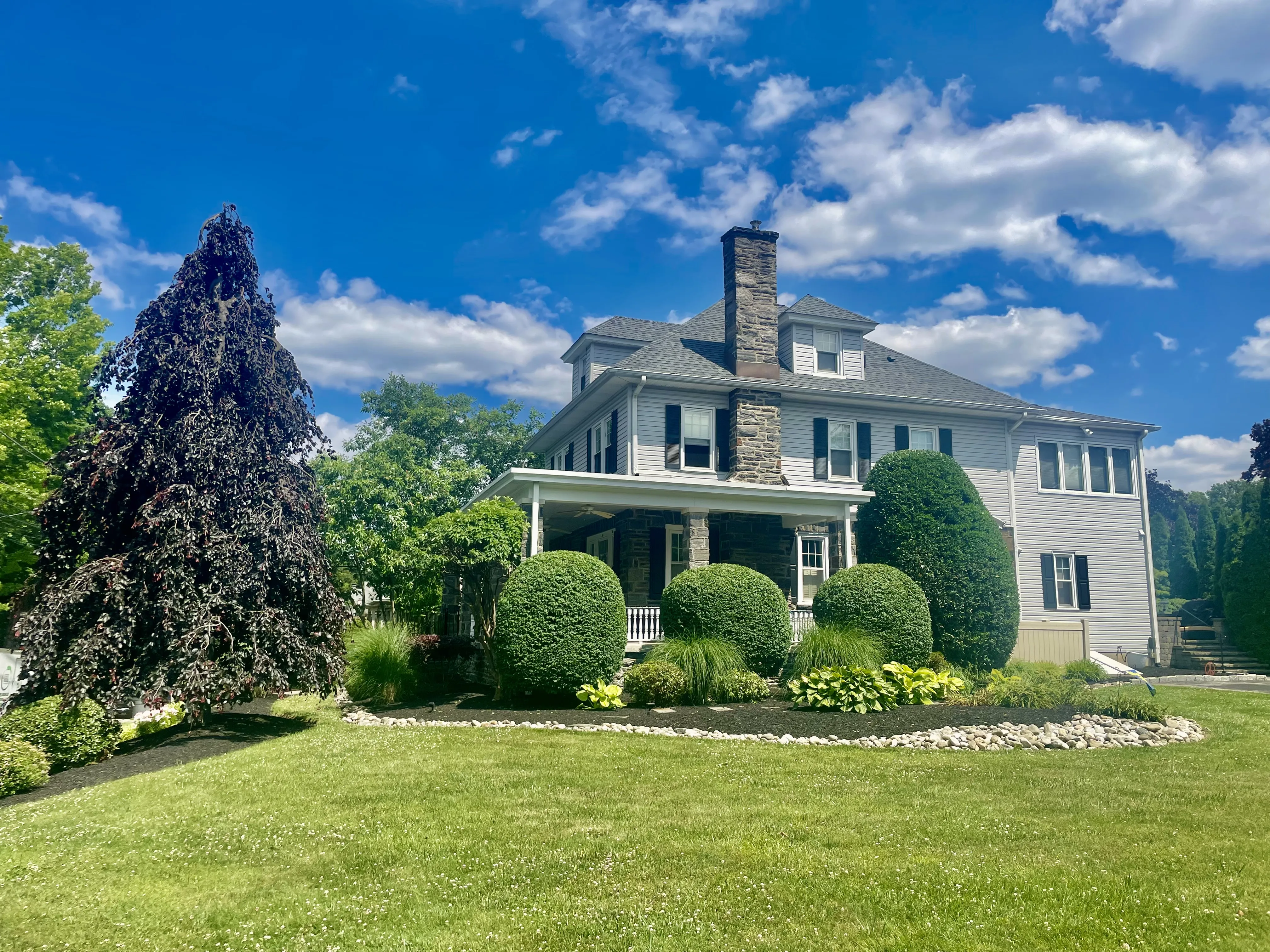 Professional landscaping project by Mex Landscaping in King of Prussia PA