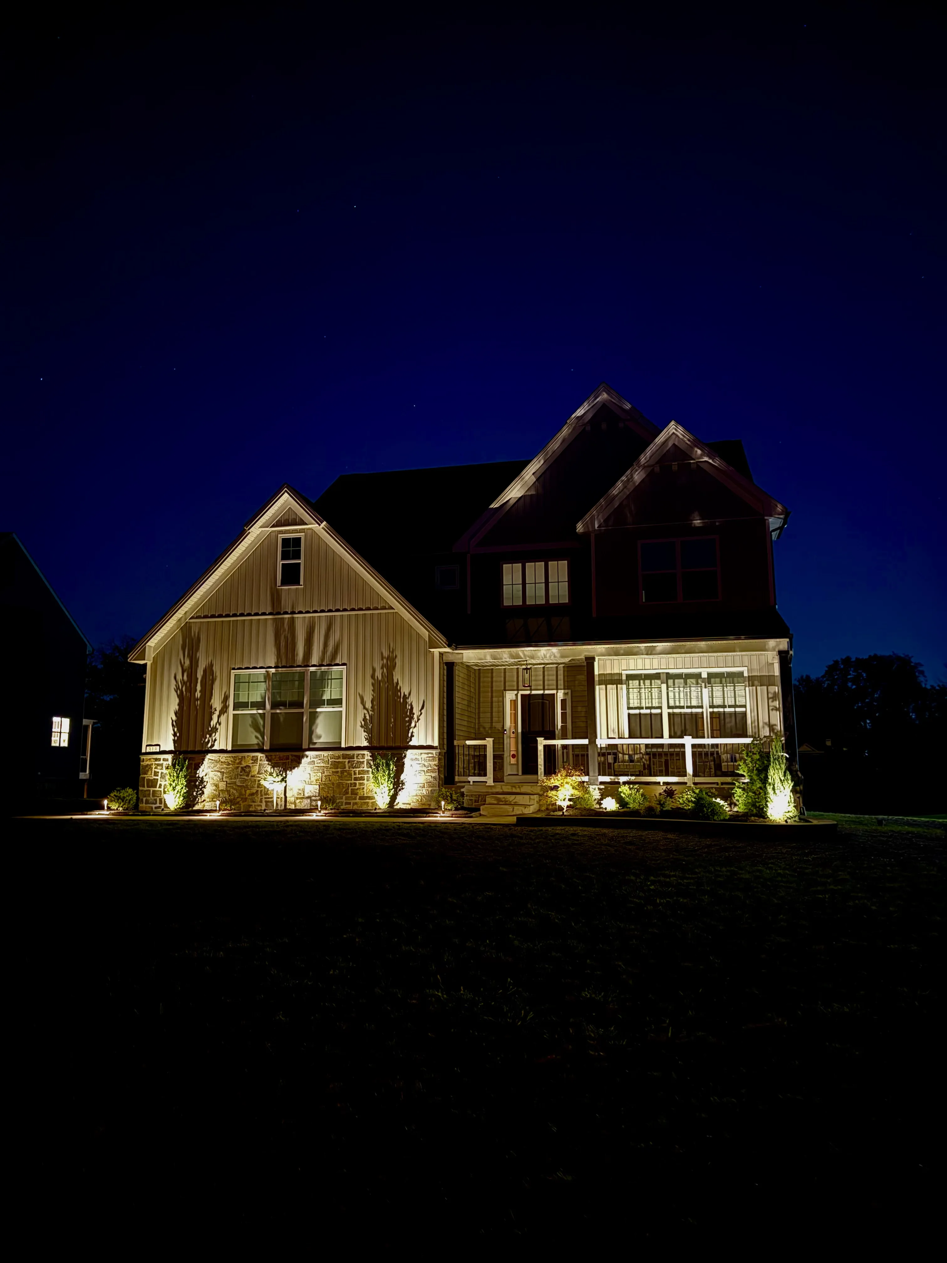 Landscape Lighting services in King of Prussia and Norristown PA